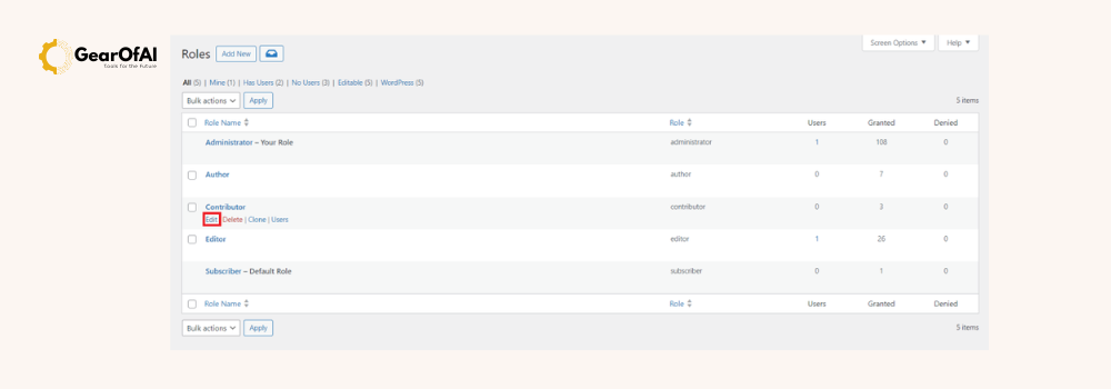 Managing Users and Roles in WordPress