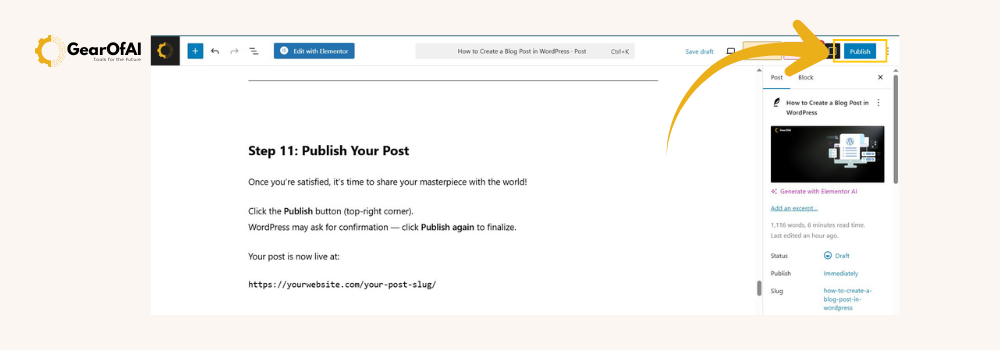 How to Create a Blog Post in WordPress